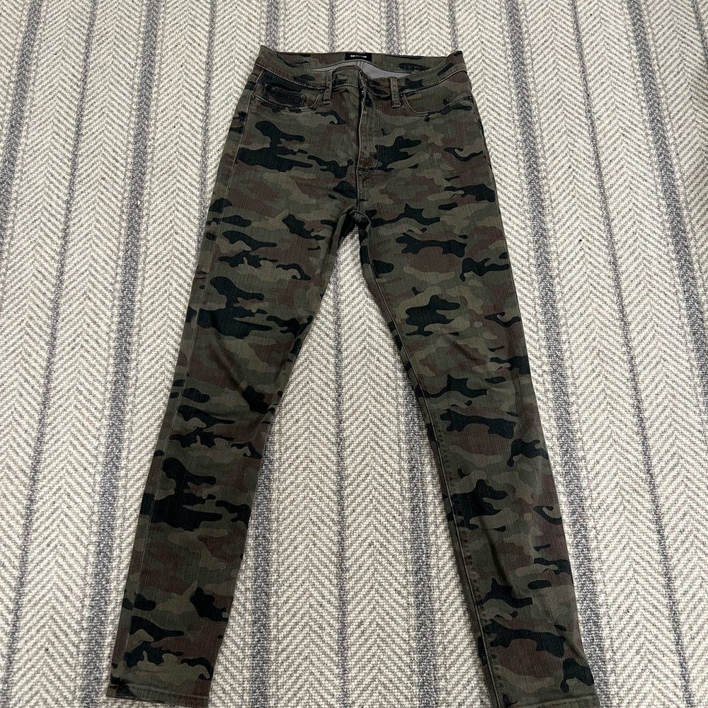 Hudson Camo Ankle Jeans